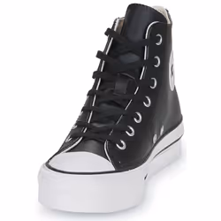 Scarpe bambini Converse Chuck Taylor All Star Eva Lift Leather Foundation Hi Nero - 37