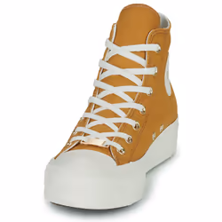 Sneakers alte Converse CHUCK TAYLOR ALL STAR LIFT HI Giallo - 38 - Vista aggiuntiva 3