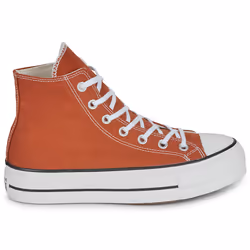 Sneakers alte Converse CHUCK TAYLOR ALL STAR LIFT PLATFORM SEASONAL COLOR Rosso - 36 - Vista aggiuntiva 2