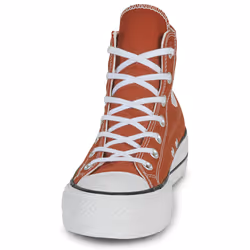 Sneakers alte Converse CHUCK TAYLOR ALL STAR LIFT PLATFORM SEASONAL COLOR Rosso - 36 - Vista aggiuntiva 3