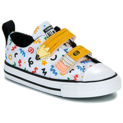 Scarpe bambini Converse CHUCK TAYLOR ALL STAR EASY-ON DOODLES Bianco - 21