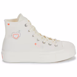 Sneakers alte Converse CHUCK TAYLOR ALL STAR LIFT Bianco - 36