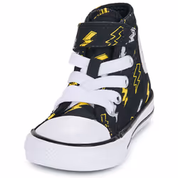 Scarpe bambini Converse CHUCK TAYLOR ALL STAR ELECTRIC BOLT EASY-ON Nero - 26 - Vista aggiuntiva 3