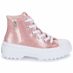 Scarpe bambini Converse CHUCK TAYLOR ALL STAR LUGGED GLITTER Rosa - 35