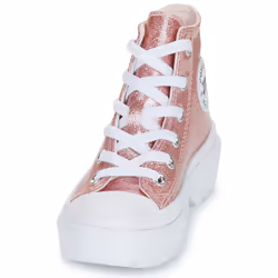 Scarpe bambini Converse CHUCK TAYLOR ALL STAR LUGGED GLITTER Rosa - 35