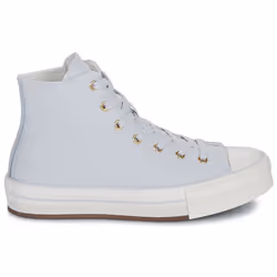 Scarpe bambini Converse CHUCK TAYLOR ALL STAR EVA LIFT PLATFORM TONAL CANVAS Blu - 36 - Vista aggiuntiva 2