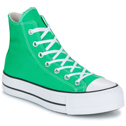 Sneakers alte Converse CHUCK TAYLOR ALL STAR LIFT PLATFORM Verde - 36