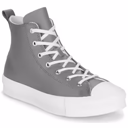 Scarpe bambini Converse CHUCK TAYLOR ALL STAR EVA LIFT LEATHER Grigio - 36
