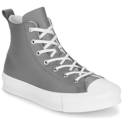 Scarpe bambini Converse CHUCK TAYLOR ALL STAR EVA LIFT LEATHER Grigio - 36