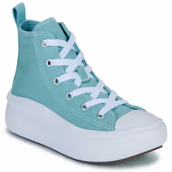 Scarpe bambini Converse CHUCK TAYLOR ALL STAR MOVE PLATFORM Blu - 32