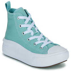Scarpe bambini Converse CHUCK TAYLOR ALL STAR MOVE PLATFORM Blu - 32
