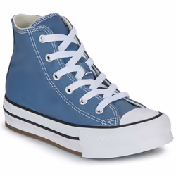 Scarpe bambini Converse CHUCK TAYLOR ALL STAR EVA LIFT PLATFORM Blu - 27