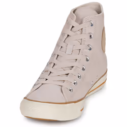 Sneakers alte Converse CHUCK TAYLOR ALL STAR CANVAS LEATHER Beige - 44 - Vista aggiuntiva 3