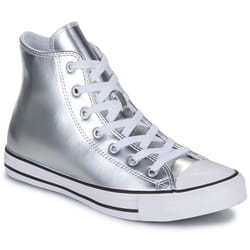 Scarpe bambini Converse CHUCK TAYLOR ALL STAR METALLIC Argento - 36