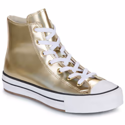 Scarpe bambini Converse CHUCK TAYLOR ALL STAR EVA LIFT PLATFORM METALLIC Oro - 36
