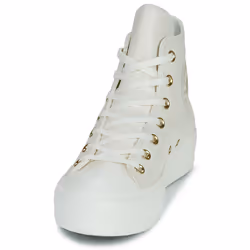 Sneakers alte Converse CHUCK TAYLOR ALL STAR LIFT PLATFORM GOLD Bianco - 36