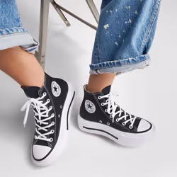 Sneakers alte Converse CHCK TAYLOR ALL STAR LIFT DOUBLE STACK Nero - 37 1/2 - Vista aggiuntiva 3