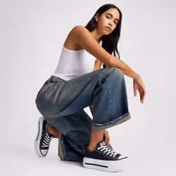 Sneakers basse Converse CHCK TAYLOR ALL STAR LIFT DOUBLE STACK Nero - 39