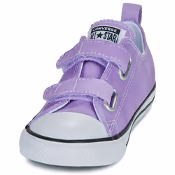Scarpe bambini Converse CHUCK TAYLOR ALL STAR COLOR SPLASH EASY ON Viola - 20 - Vista aggiuntiva 3