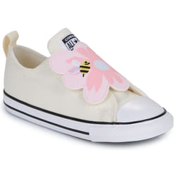 Scarpe bambini Converse CHUCK TAYLOR ALL STAR ONE STRAP FLORAL EASY ON Rosa - 20