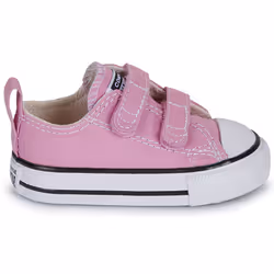Scarpe bambini Converse CHUCK TAYLOR ALL STAR EASY ON Rosa - 20 - Vista aggiuntiva 2