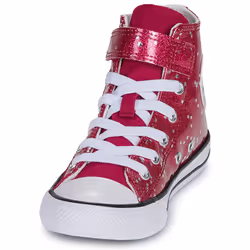 Scarpe bambini Converse CHUCK TAYLOR ALL STAR GLITTER EASY ON Rosa - 34 - Vista aggiuntiva 3