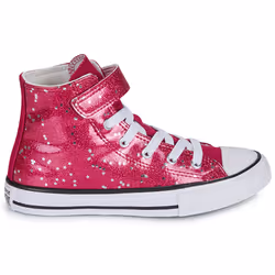 Scarpe bambini Converse CHUCK TAYLOR ALL STAR GLITTER EASY ON Rosa - 35 - Vista aggiuntiva 2