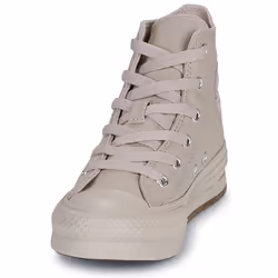Scarpe bambini Converse CHUCK TAYLOR ALL STAR EVA LIFT MONOCHROME Beige - 32 - Vista aggiuntiva 3