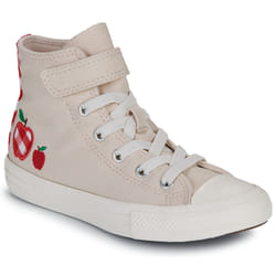 Scarpe bambini Converse CHUCK TAYLOR ALL STAR CHECKERED ACCENTS EASY-ON Bianco - 27