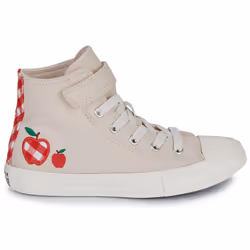 Scarpe bambini Converse CHUCK TAYLOR ALL STAR CHECKERED ACCENTS EASY-ON Bianco - 31 - Vista aggiuntiva 2