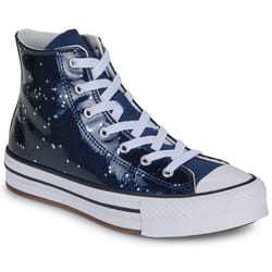 Scarpe bambini Converse CHUCK TAYLOR ALL STAR EVA LIFT GLITTER PLATFORM Blu - 36