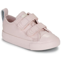 Scarpe bambini Converse CHUCK TAYLOR ALL STAR MONOCHROME EASY ON Rosa - 22