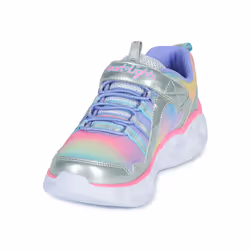 Scarpe bambini Skechers HEART LIGHTS RAINBOW LUX Argento - 35