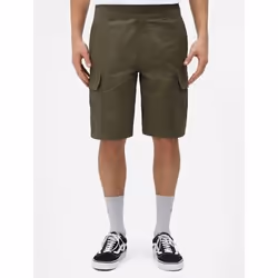 Pantaloni corti Dickies MILLERVILLE SHORT - DK0A4XED-MGR1 - MILITARY GREEN Grigio - 28