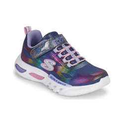 Scarpe bambini Skechers GLOW-BRITES Blu - 27