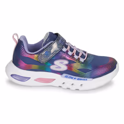 Scarpe bambini Skechers GLOW-BRITES Blu - 27