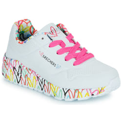 Scarpe bambini Skechers UNO LITE Bianco - 34