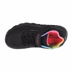 Scarpe bambini Skechers Uno Lite Rainbow Specks Nero - 29
