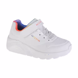 Scarpe bambini Skechers Uno Lite Rainbow Specks Bianco - 29