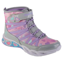 Stivaletti bambini Skechers Sweetheart Lights - Dreamy Love Argento - 33