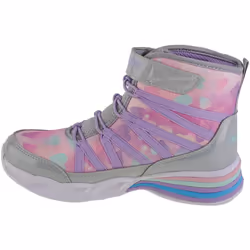 Stivaletti bambini Skechers Sweetheart Lights - Dreamy Love Argento - 33 - Vista aggiuntiva 2