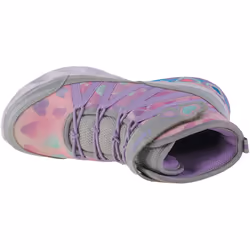 Stivaletti bambini Skechers Sweetheart Lights - Dreamy Love Argento - 33 - Vista aggiuntiva 3