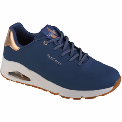 Sneakers basse Skechers Uno-Shimmer Away Blu - 36 - Vista aggiuntiva 2