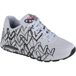 Sneakers basse Skechers Uno-Spread The Love Bianco - 36