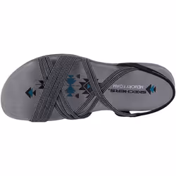 Sandali Skechers Reggae Slim - Turn It Up Nero - 38