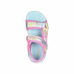 Sandali bambini Skechers Unicorn dreams sandal - majes Multicolore - 22 - Vista aggiuntiva 3