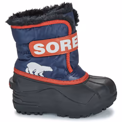 Scarpe da neve bambini Sorel CHILDRENS SNOW COMMANDER Blu - 28 - Vista aggiuntiva 2