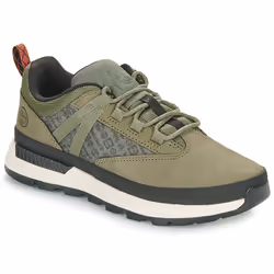 Scarpe bambini Timberland EURO TREKKER LOW F/L Verde - 38