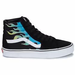 Sneakers alte Vans SK8-HI FLAM Nero - 40