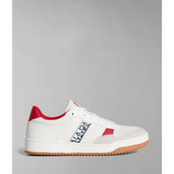 Sneakers Napapijri NP0A4HL3 COURTIS01-K071 WHITE/RED Bianco - 44